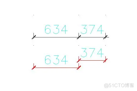 AUTOCAD——等距标注_命令行_05